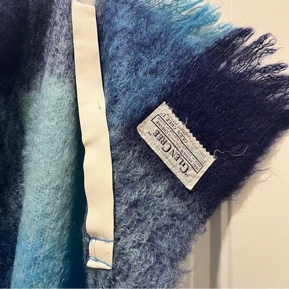 Vintage Mohair Blanket - Glen Cree Made in Scotland - Picture 5 of 8